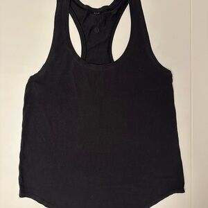 Lululemon Black Racerback Tank Top